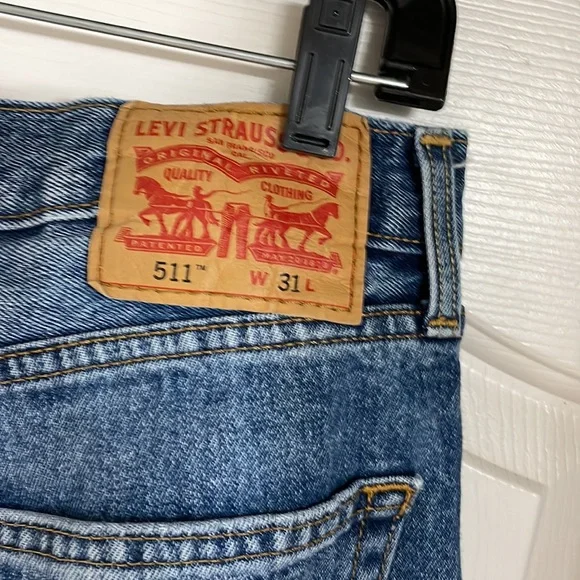 Levi’s 511 Jean Shorts Size W31 - Picture 6 of 8